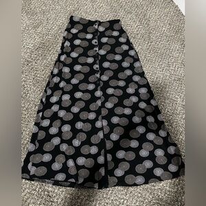 Vintage Stretchy Midi Skirt